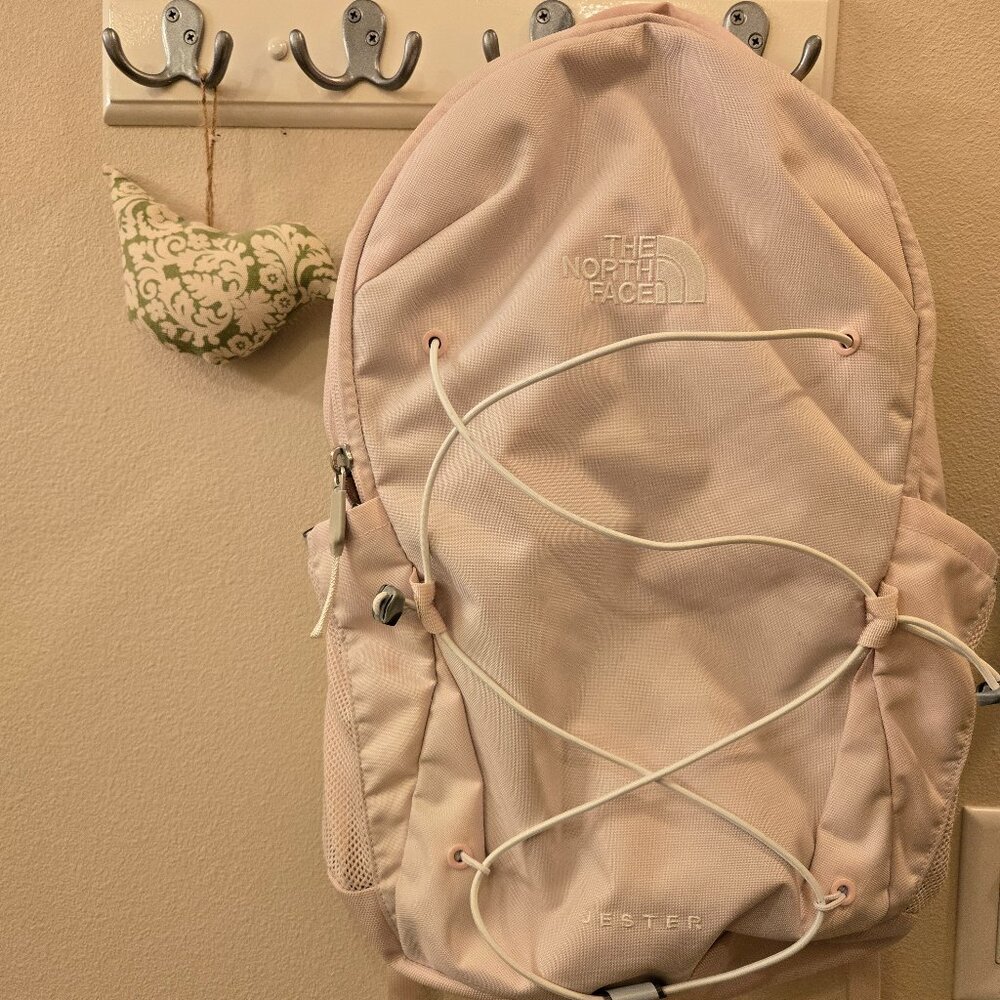 The North Face Women’s Jester Backpack | Blush Pink | Laptop Sleeve